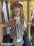 Gyüjteményből eladó csodaszép porcelánbaba 38 cm "Lola" Magomora márka 