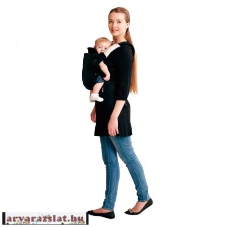 Babycab Lana  ergonomikus hordozó,kenguru fekete új Különlegesség h
